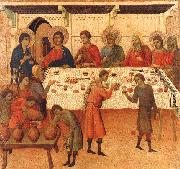 Wedding at Cana Duccio di Buoninsegna